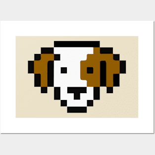 Pixel Dog Posters and Art